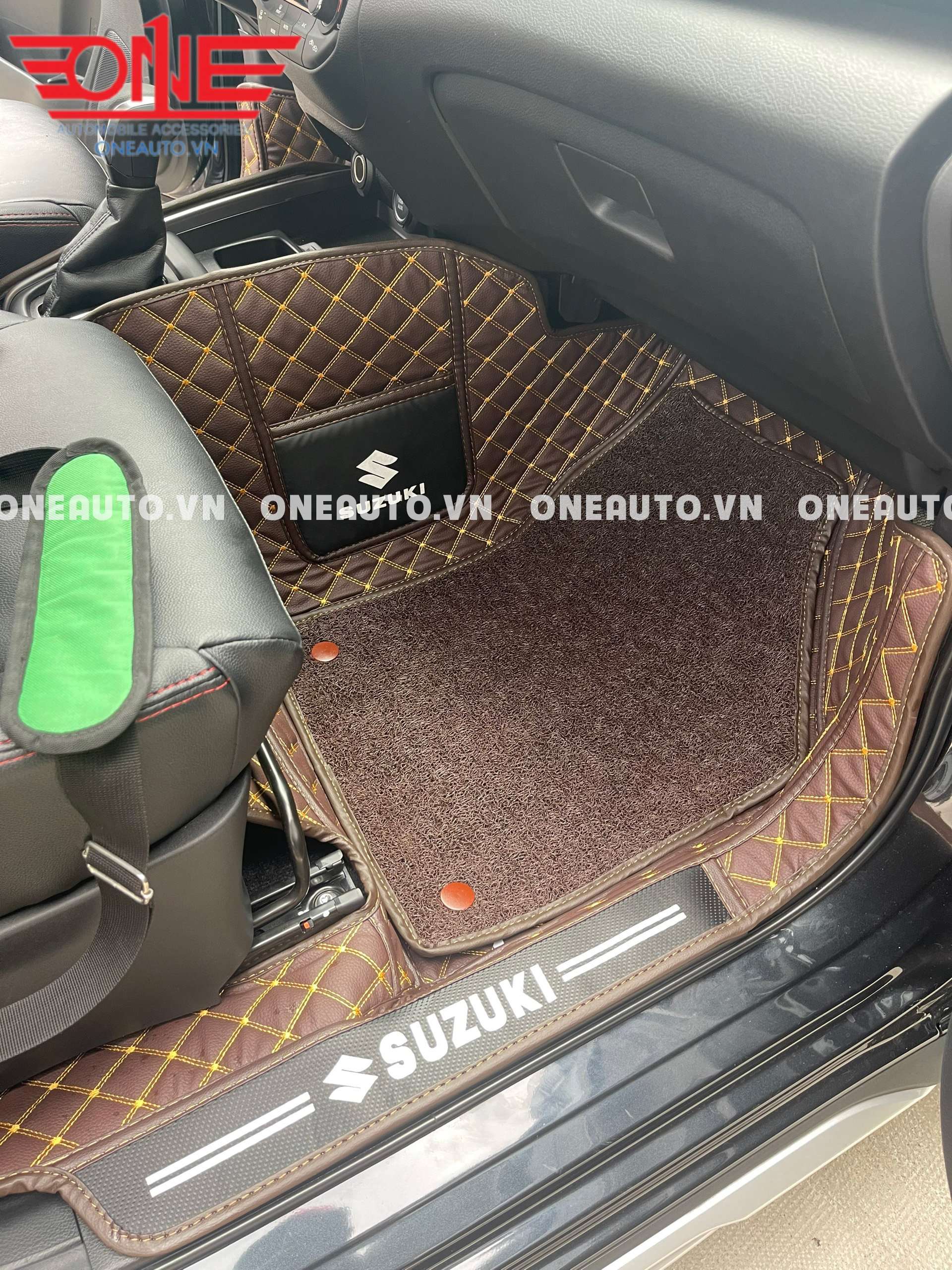 Thảm lót sàn ô tô 8D SUZUKI XL7 Full viền cửa