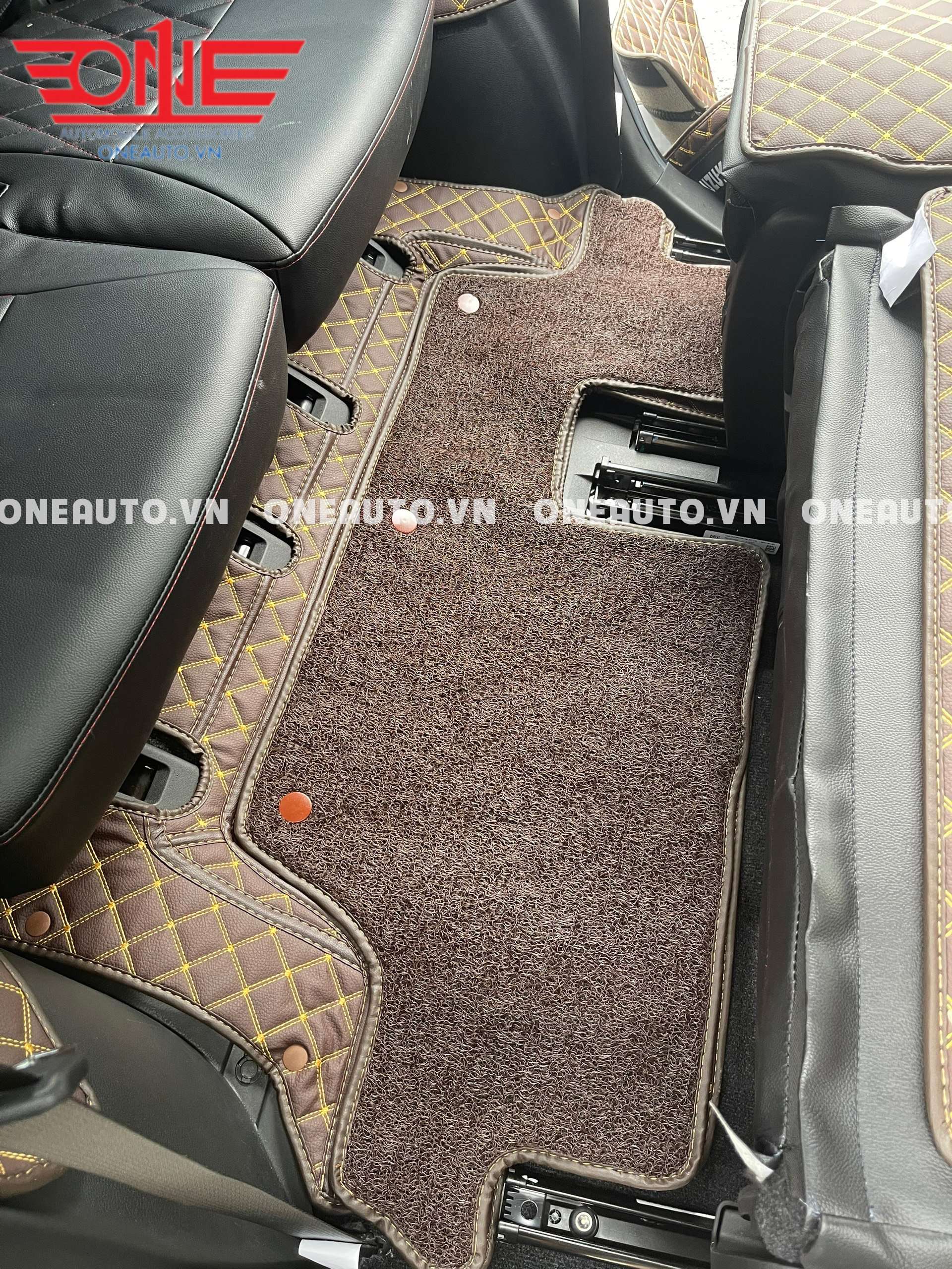 Thảm lót sàn ô tô 8D SUZUKI XL7 Full viền cửa