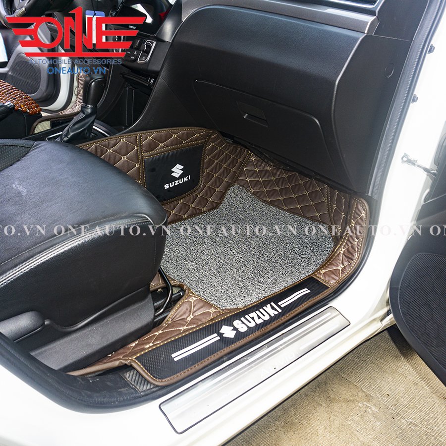 Thảm lót sàn ô tô 8D Suzuki Ciaz Full viền cửa