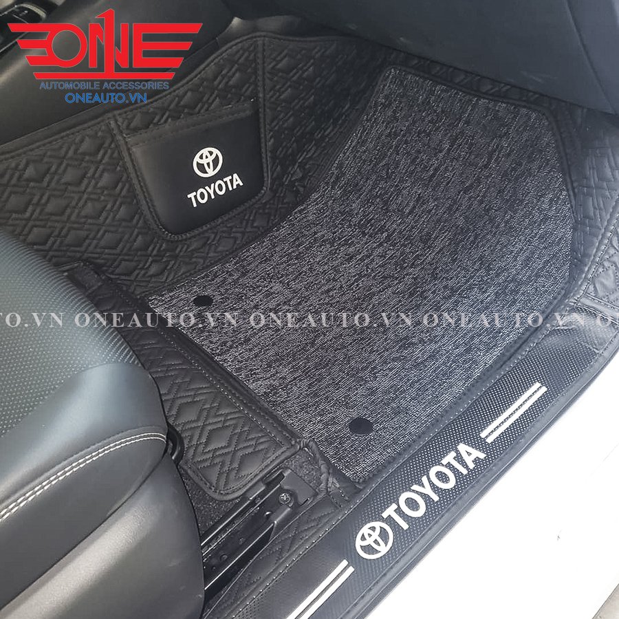 Thảm lót sàn ô tô 8D xe ô tô Toyota Altis 2022 Full viền cửa
