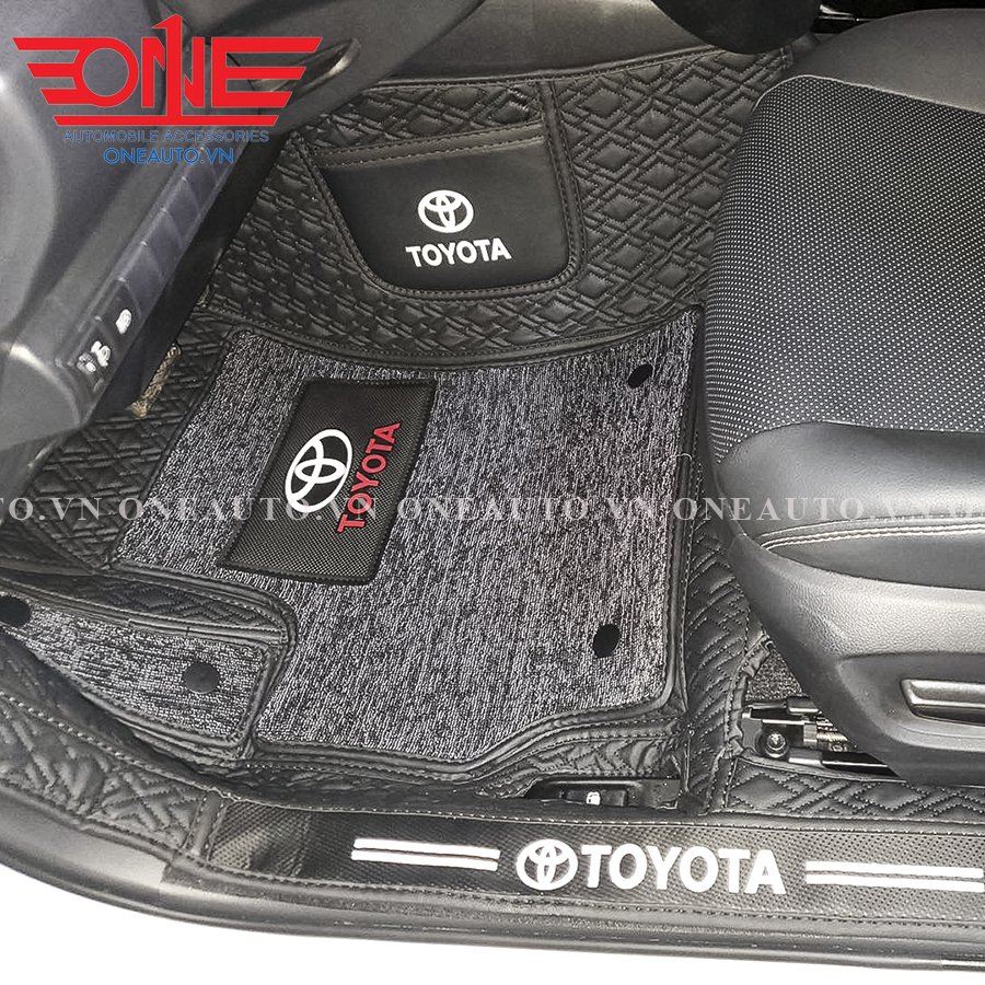 Thảm lót sàn ô tô 8D xe ô tô Toyota Altis 2022 Full viền cửa