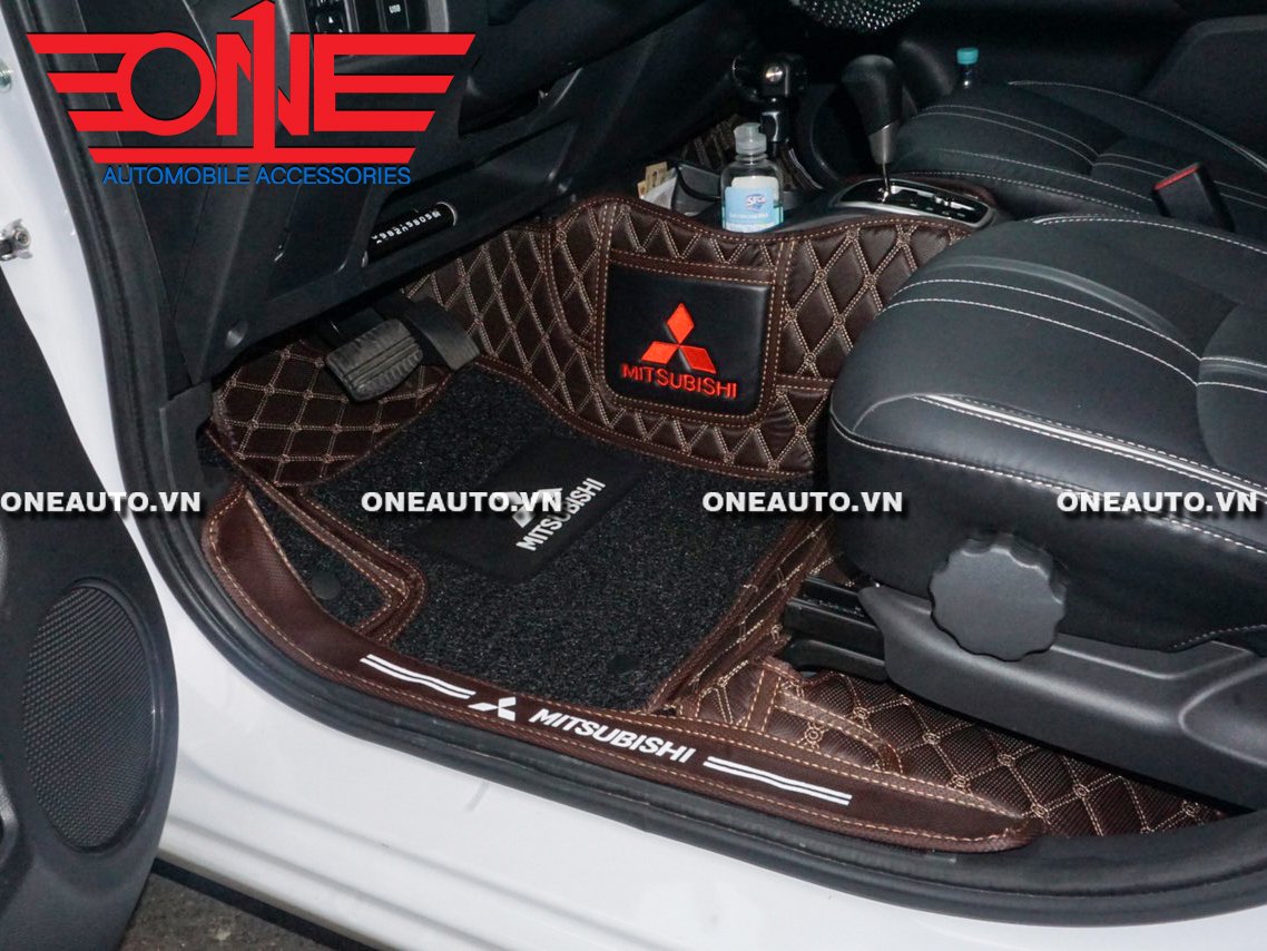 Thảm lót sàn ô tô xe Mitsubishi Attrage FULL viền cửa