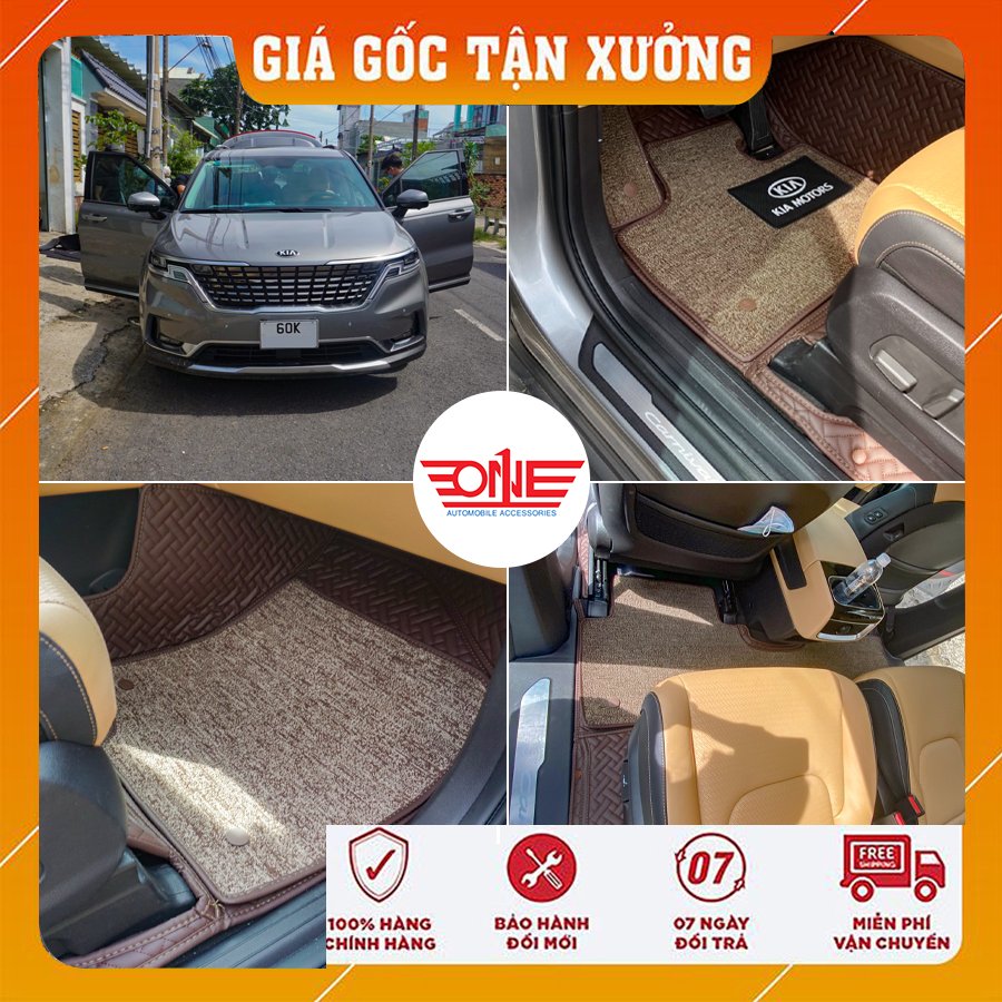 Thảm lót sàn ô tô 5D 6D KIA Carnival 2021