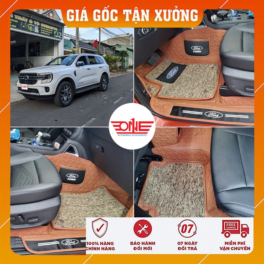 Thảm lót sàn ô tô 8D Ford Everest 2023