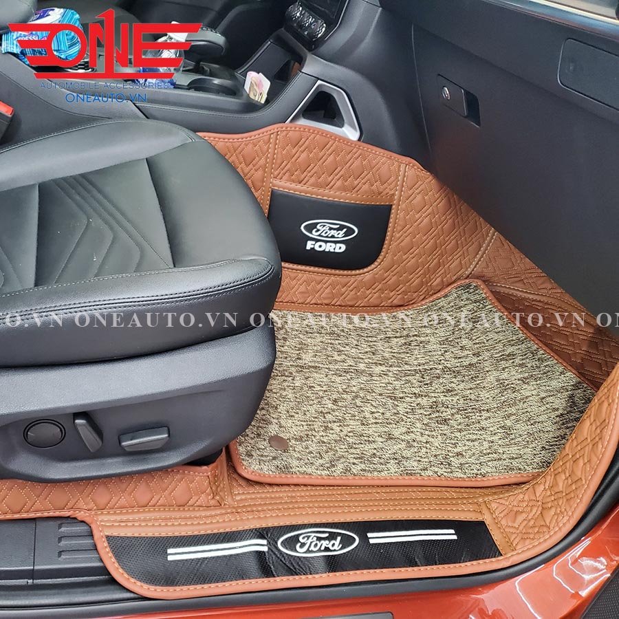 Thảm lót sàn ô tô 8D Ford Everest 2023