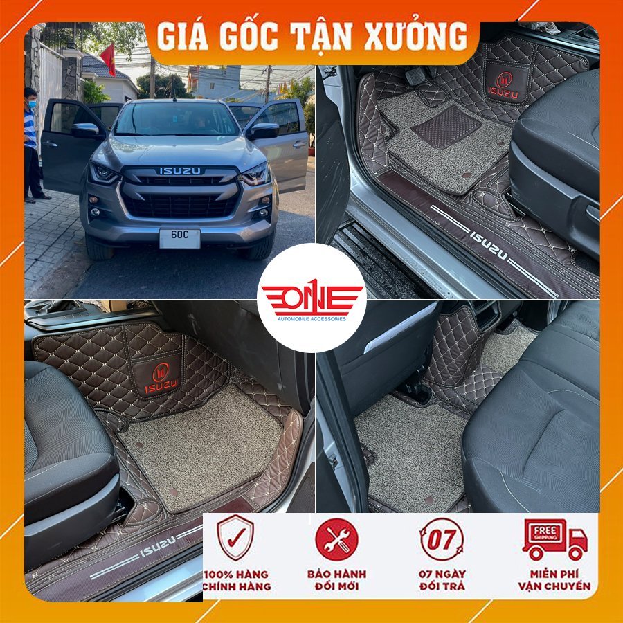 Thảm lót sàn ô tôt 8D Isuzu D-Max FULL viền cửa