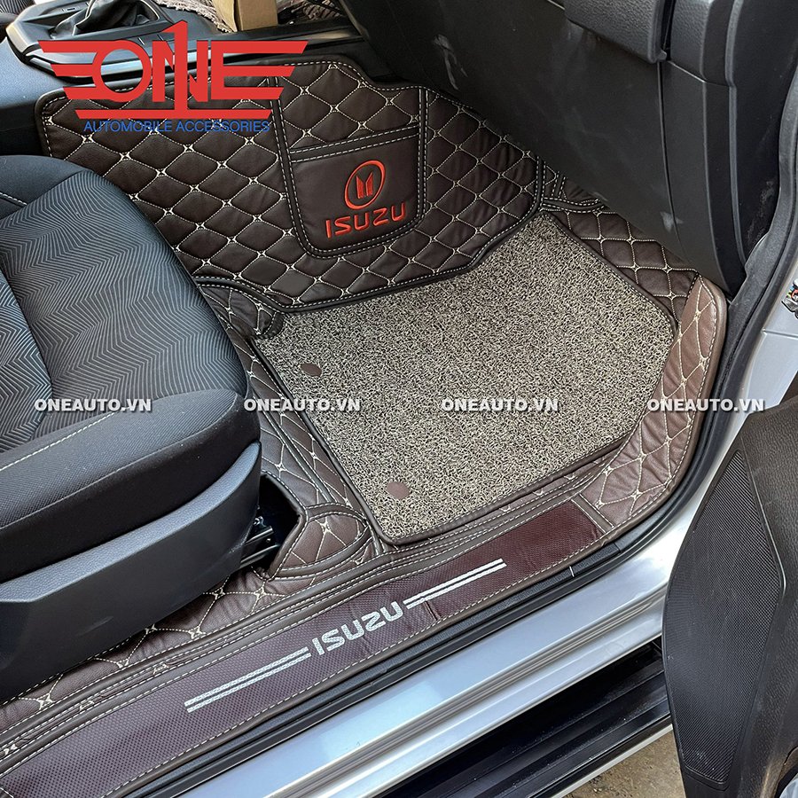 Thảm lót sàn ô tôt 8D Isuzu D-Max FULL viền cửa