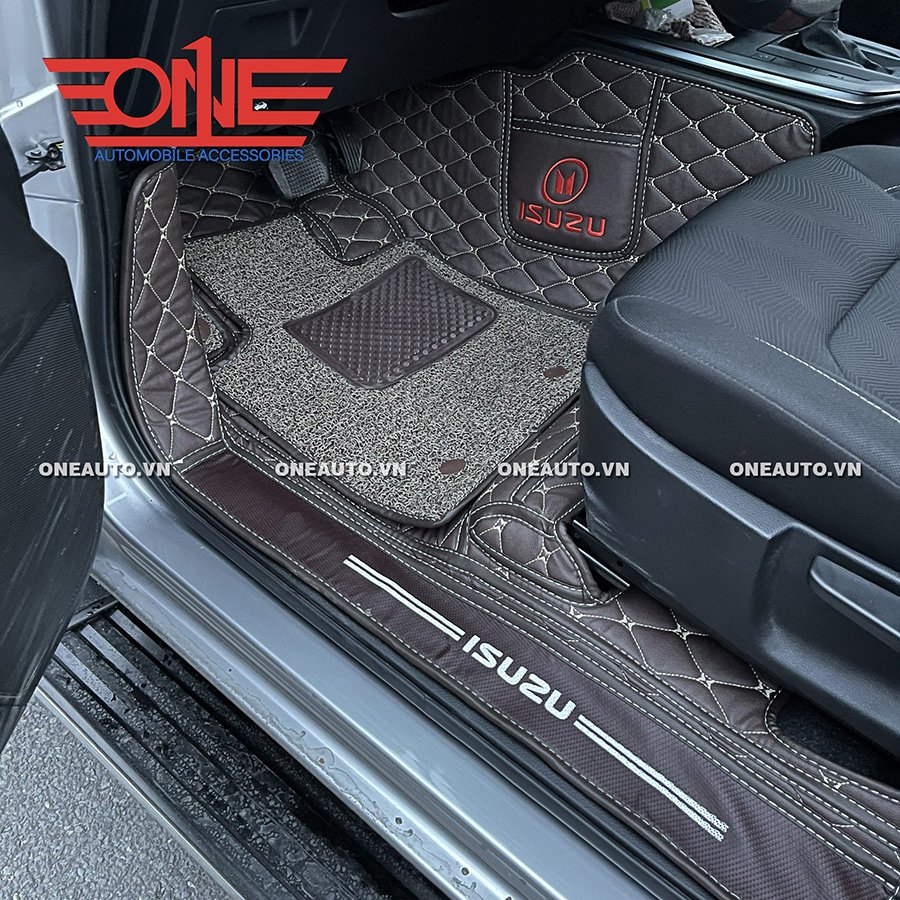 Thảm lót sàn ô tôt 8D Isuzu D-Max FULL viền cửa