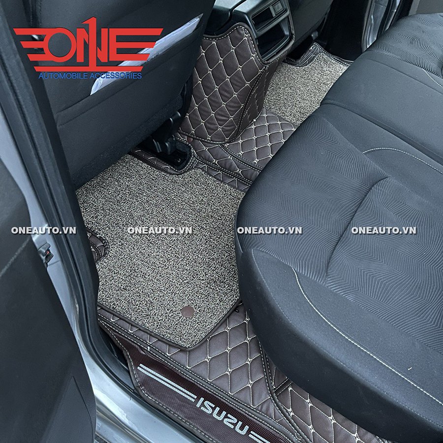 Thảm lót sàn ô tôt 8D Isuzu D-Max FULL viền cửa