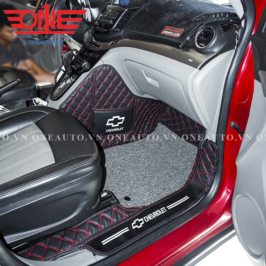 Thảm lót sàn ô tô 8D xe Chevrolet Orlando Full viền cửa