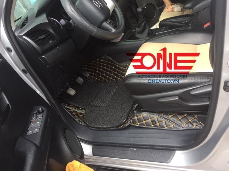 Thảm Lót Sàn Ô Tô Cao Cấp Toyota Hilux 2016