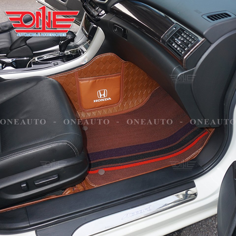 Thảm lót sàn ô tô 6D xe Honda Accord 2015 - 2017