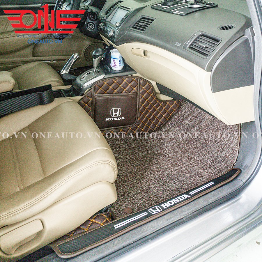 Thảm lót sàn ô tô 8D xe Honda Civic 2007 - 2011