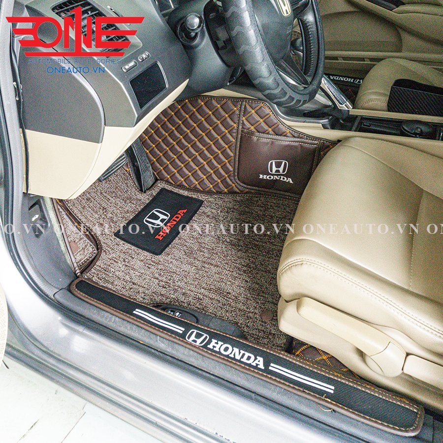 Thảm lót sàn ô tô 8D xe Honda Civic 2007 - 2011