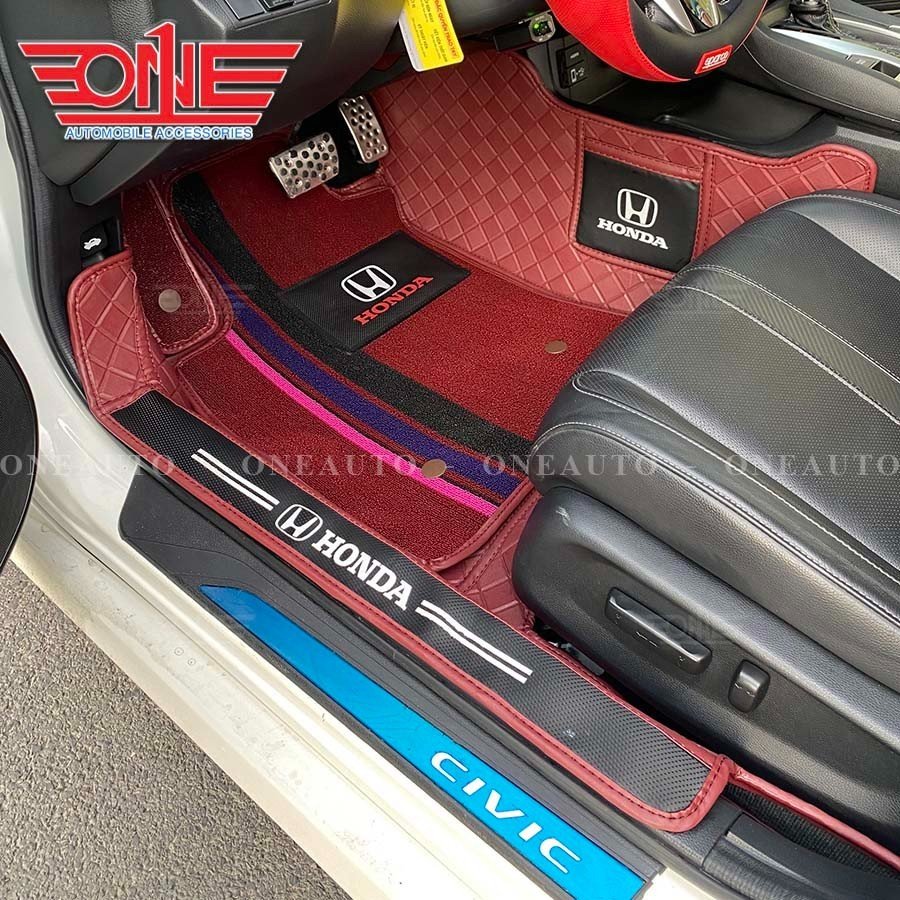 Thảm lót sàn ô tô 8D Honda CIVIC 2017 - 2020