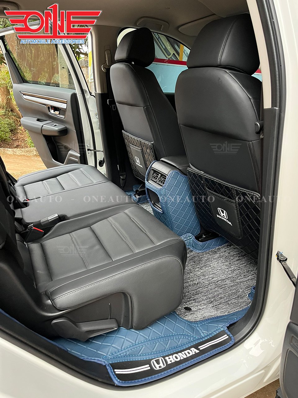 Thảm lót sàn ô tô 8D Honda CRV 2024 bản 7 chỗ mới nhất
