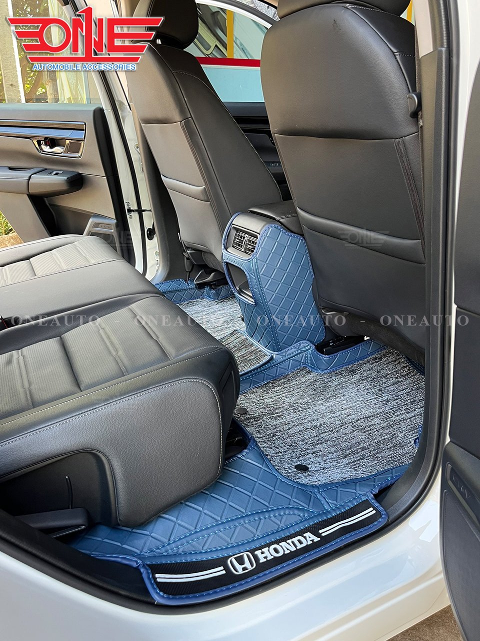 Thảm lót sàn ô tô 8D Honda CRV 2024 bản 7 chỗ mới nhất