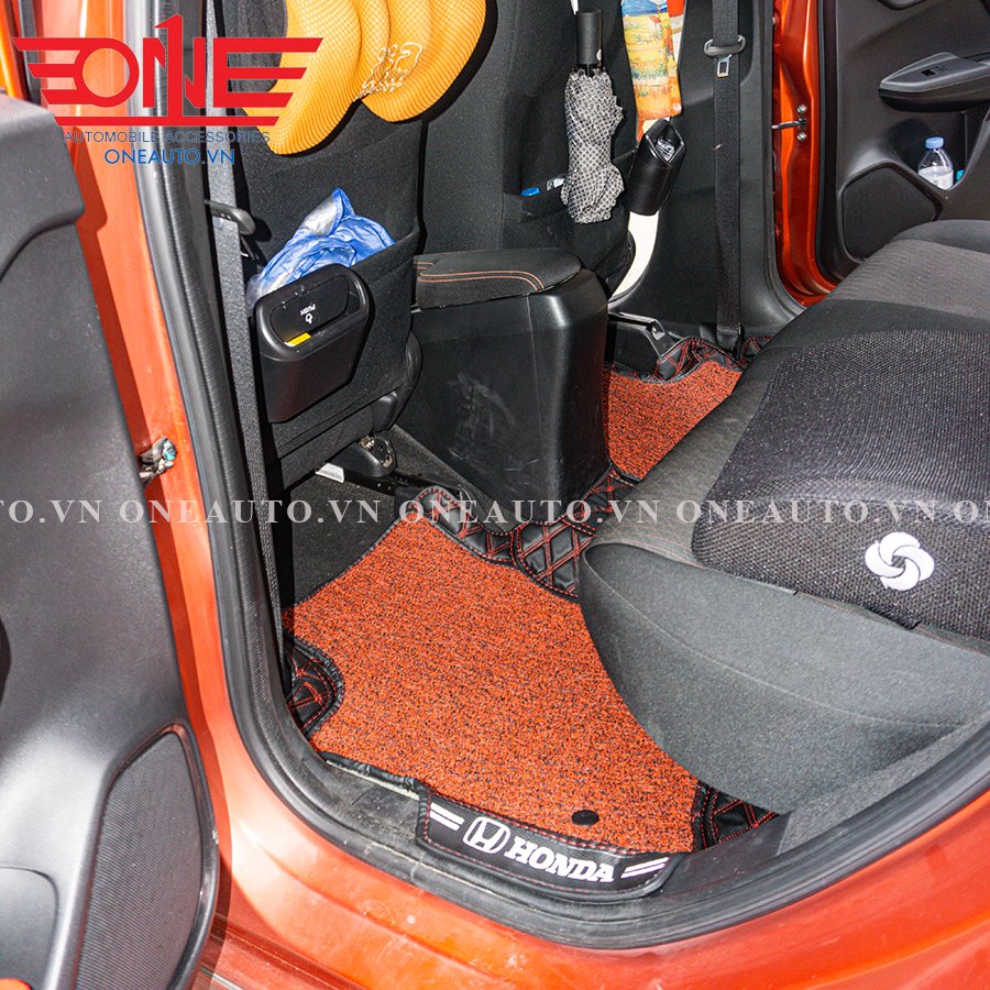 Thảm lót sàn ô tô 8D Honda JAZZ phủ viền cửa