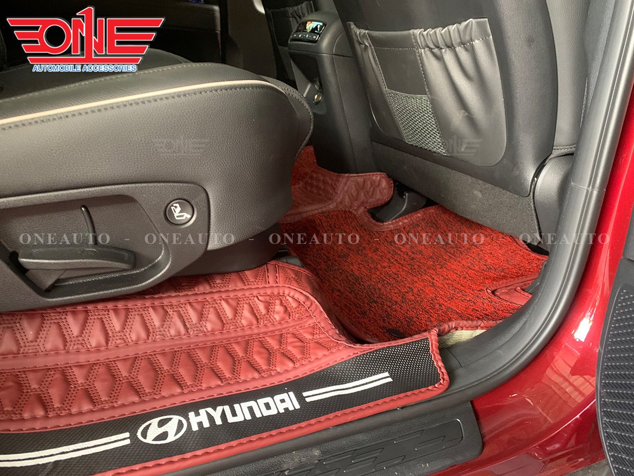 Thảm lót sàn ô tô 8D Huyndai Palisade 2023 MỚI NHẤT !