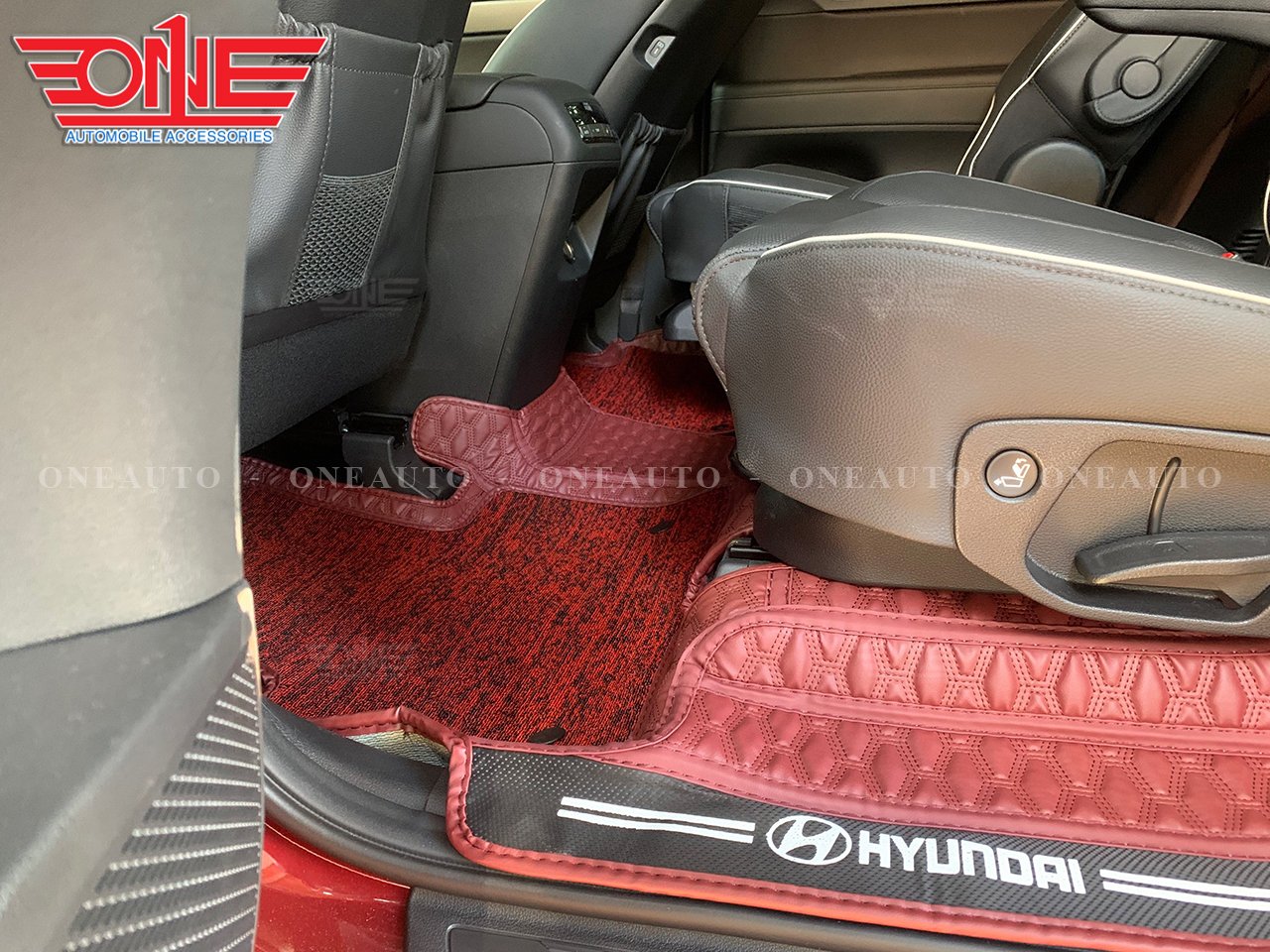 Thảm lót sàn ô tô 8D Huyndai Palisade 2023 MỚI NHẤT !