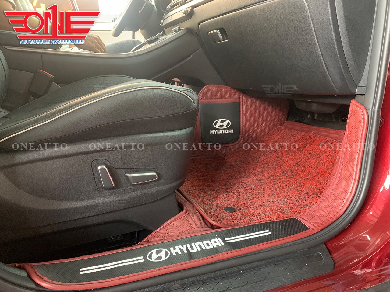 Thảm lót sàn ô tô 8D Huyndai Palisade 2023 MỚI NHẤT !