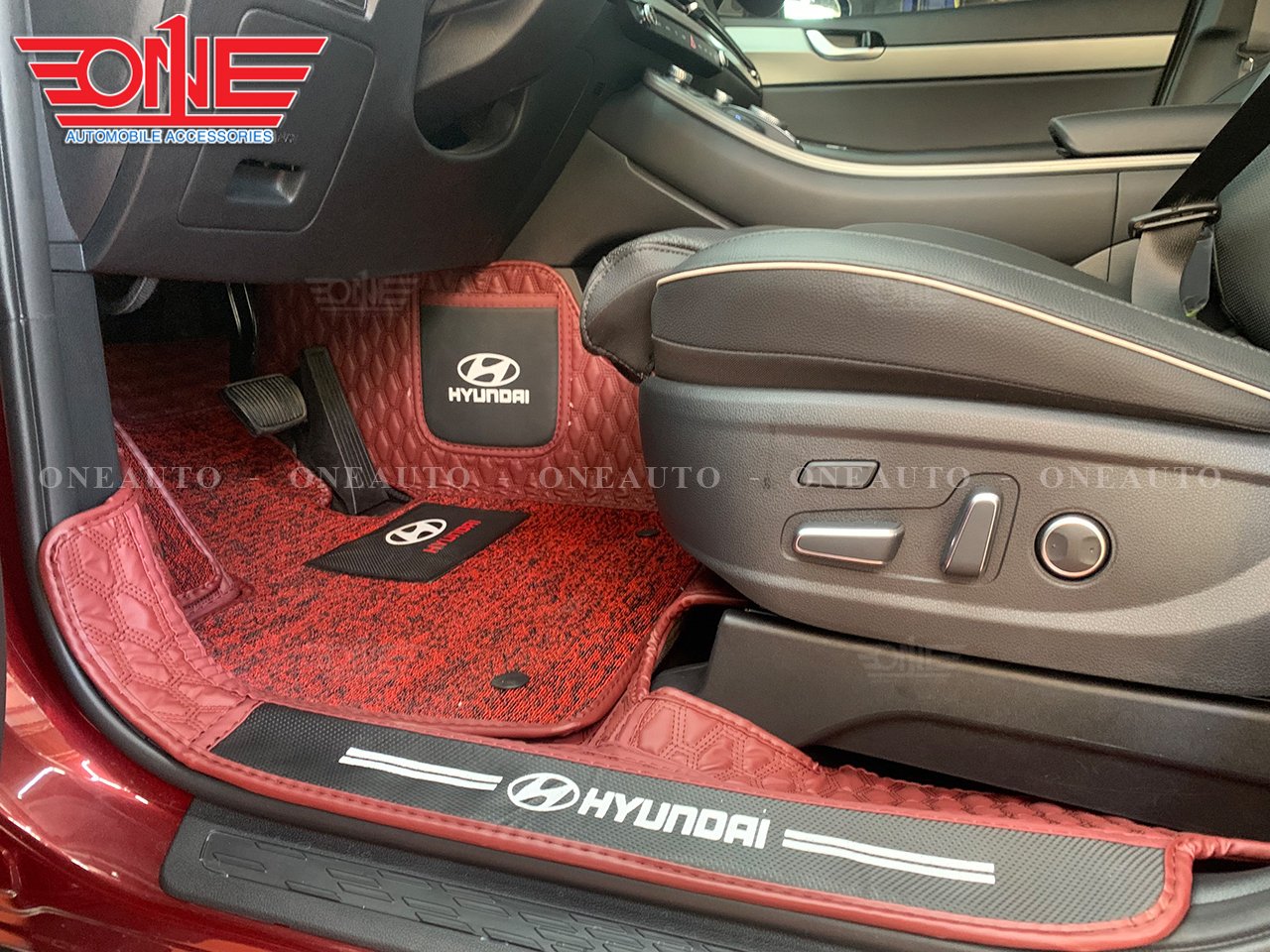 Thảm lót sàn ô tô 8D Huyndai Palisade 2023 MỚI NHẤT !