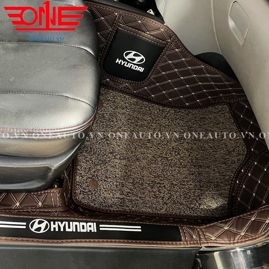 Thảm lót sàn ô tô 8D xe Hyundai Avante phủ viền cửa