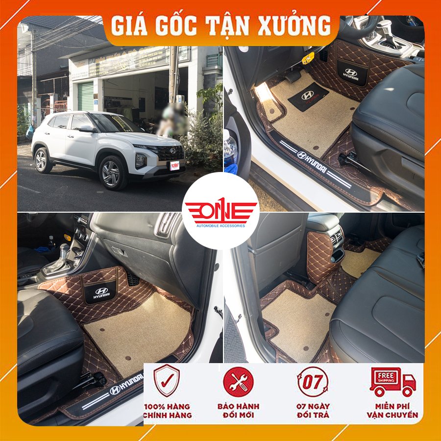 Thảm lót sàn ô tô 8D tràn viền xe Hyundai Creta 2023