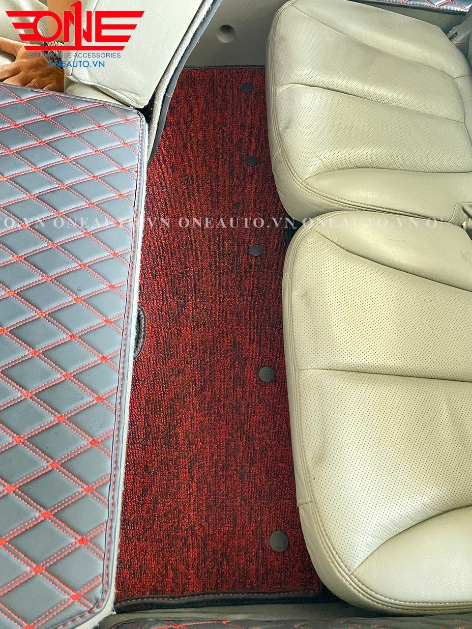 Thảm lót sàn ô tô 8D tràn viền Hyundai SantaFe 2006 - 2009