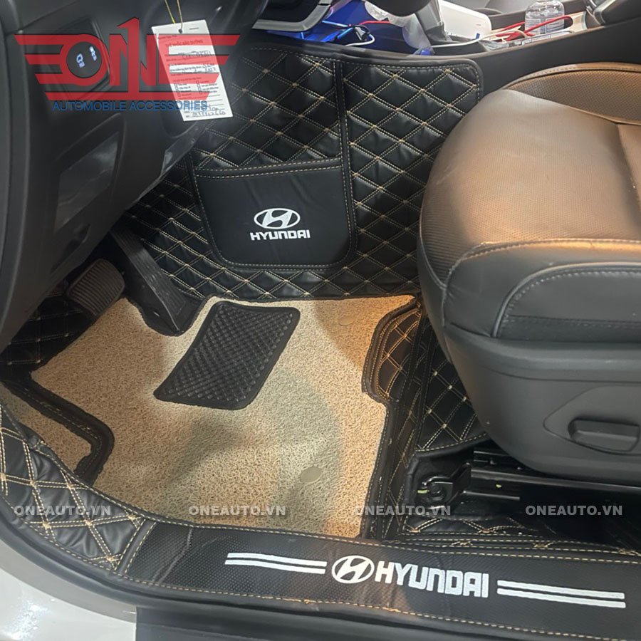 Thảm lót sàn ô tô 8D Hyundai Tucson 2022 - 2023 Full viền cửa