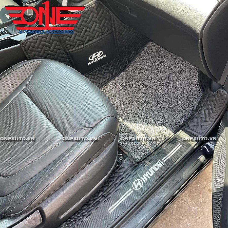 Thảm lót sàn ô tô 8D Hyundai Tucson 2022 - 2023 Full viền cửa