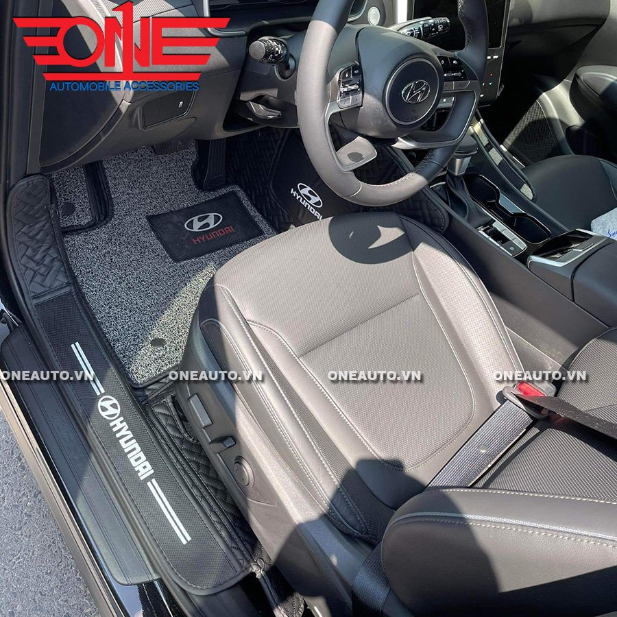 Thảm lót sàn ô tô 8D Hyundai Tucson 2022 - 2023 Full viền cửa