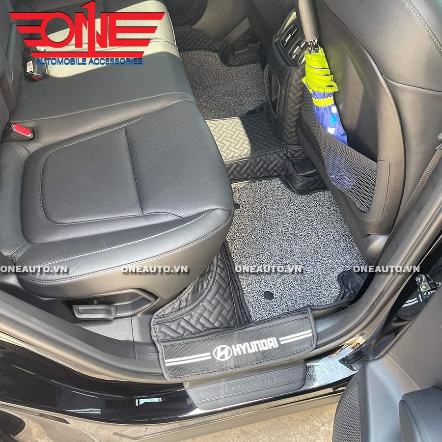 Thảm lót sàn ô tô 8D Hyundai Tucson 2022 - 2023 Full viền cửa
