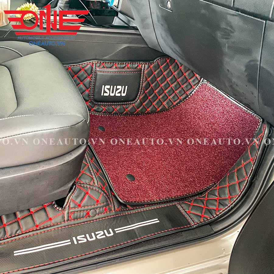 Thảm lót sàn ô tôt 8D Isuzu D-Max FULL viền cửa