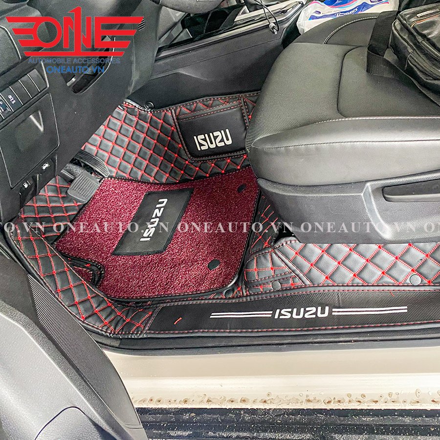 Thảm lót sàn ô tôt 8D Isuzu D-Max FULL viền cửa