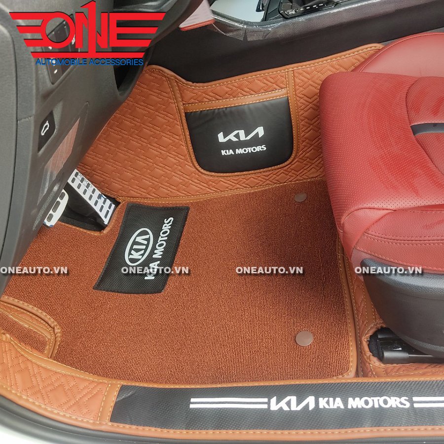 Thảm lót sàn ô tô 8D KIA K5 2022 Full viền cửa
