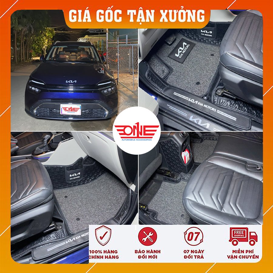 Thảm lót sàn ô tô 8D Kia Carens mẫu mới nhất năm 2023