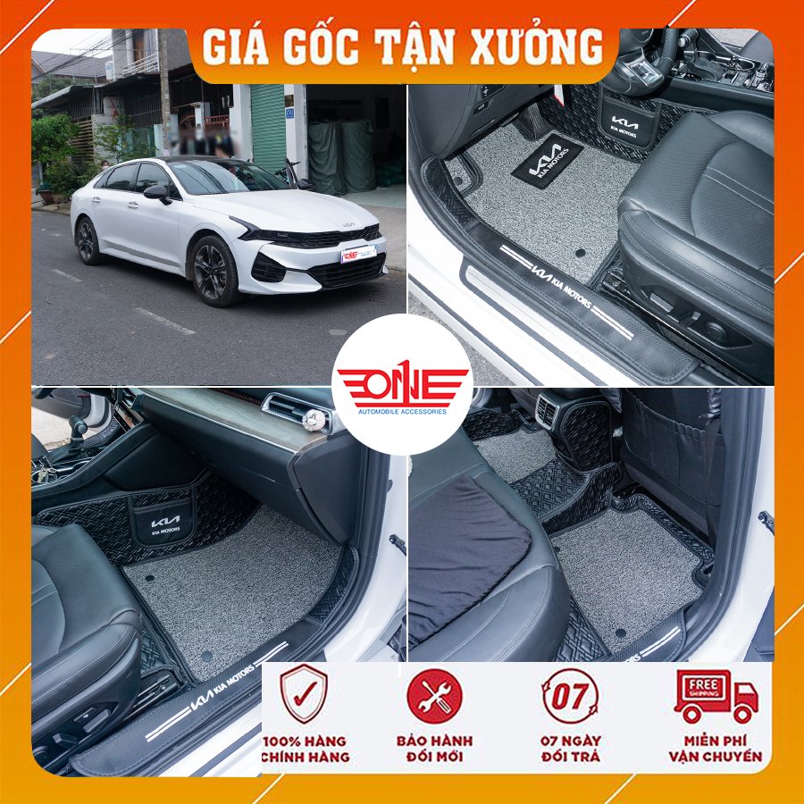 Thảm lót sàn ô tô 8D KIA K5 2022 Full viền cửa
