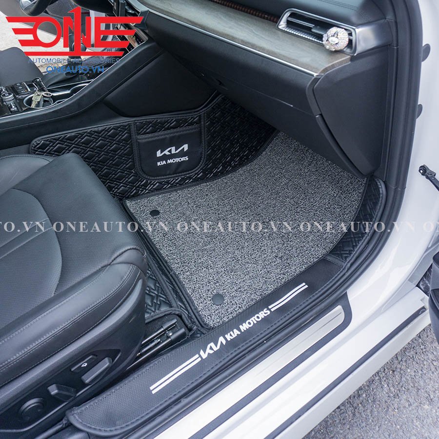 Thảm lót sàn ô tô 8D KIA K5 2022 Full viền cửa