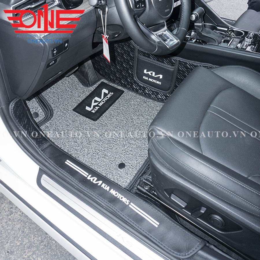 Thảm lót sàn ô tô 8D KIA K5 2022 Full viền cửa