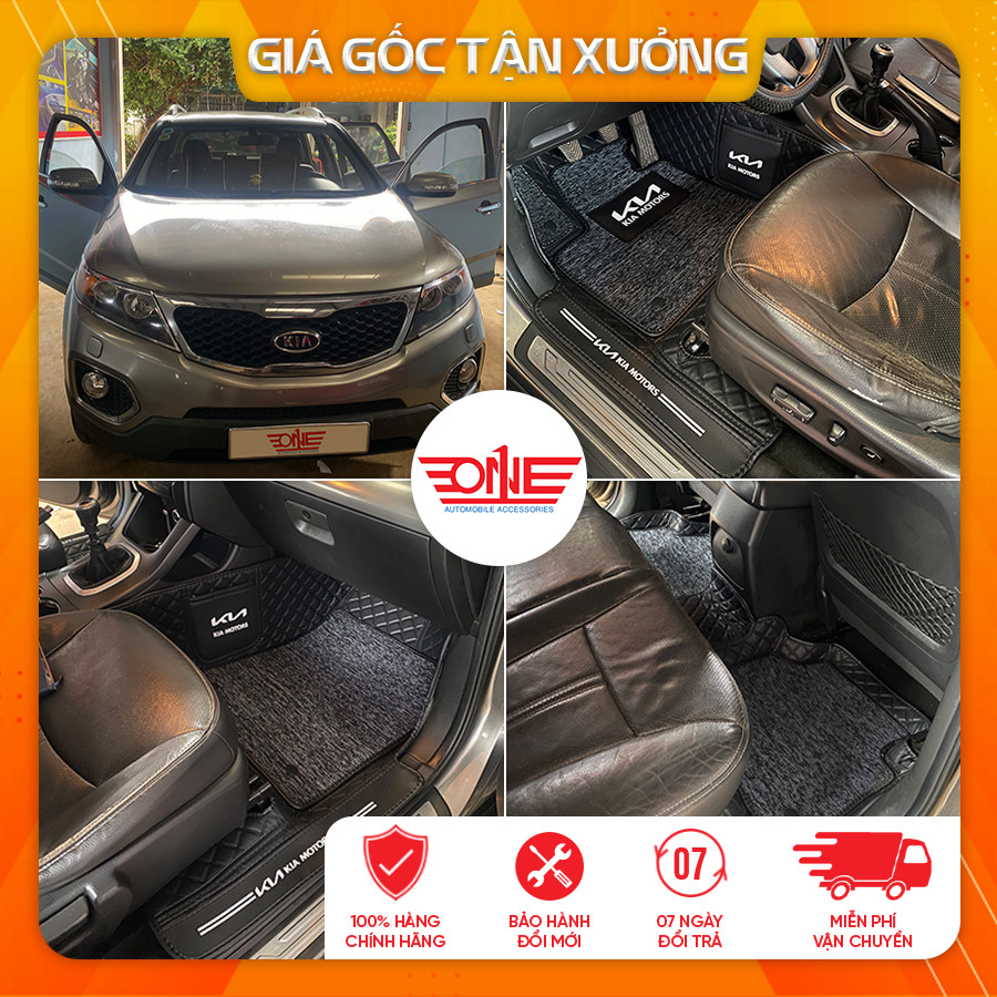 Thảm lót sàn ô tô 8D KIA Sorento 2009 - 2012