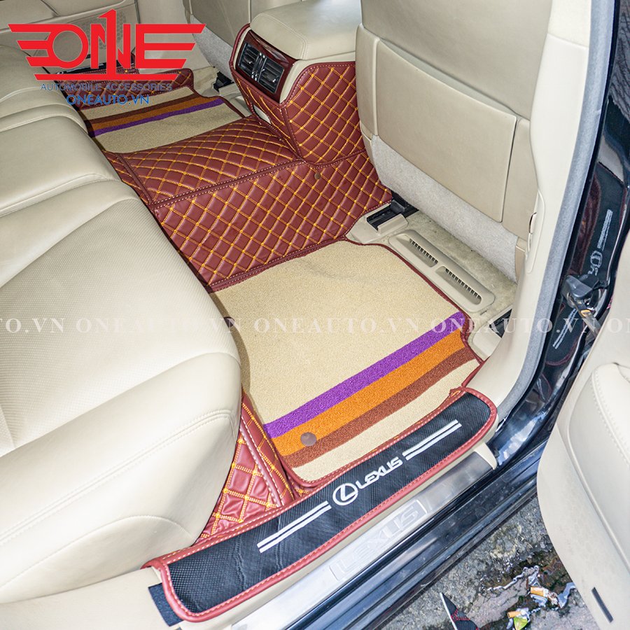 Thảm lót sàn ô tô 8D Lexus LS460L tràn viền 
