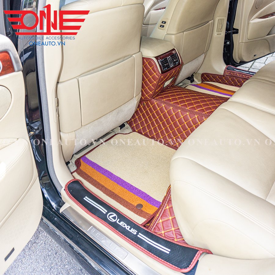 Thảm lót sàn ô tô 8D Lexus LS460L tràn viền 