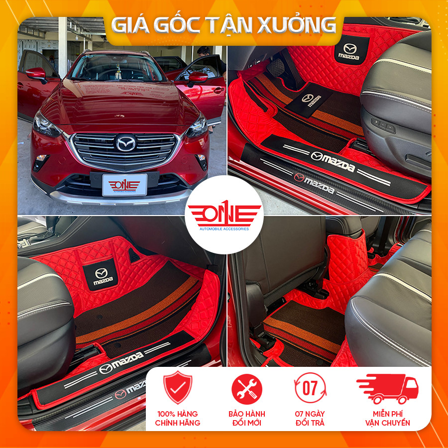 Thảm lót sàn ô tô 8D Mazda Cx- 3 2023
