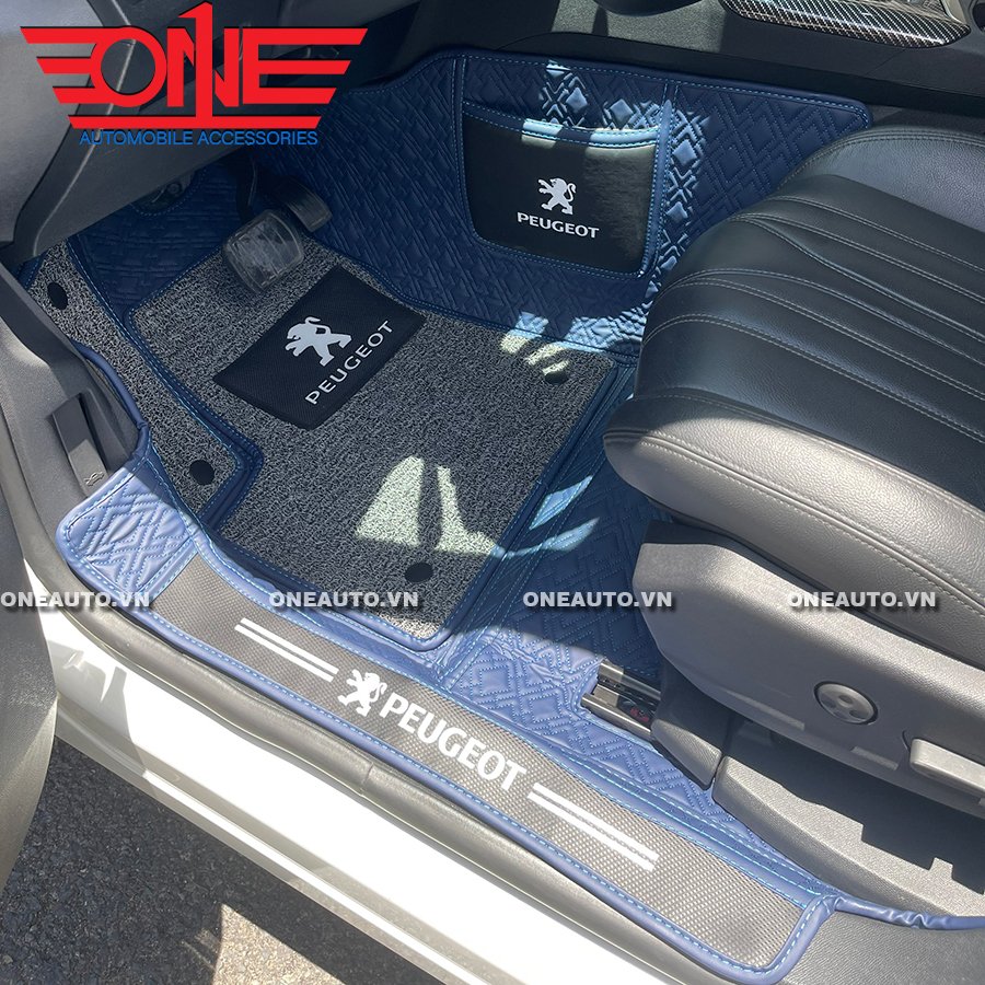 Thảm lót sàn ô tô 8D Peugeot 3008 Full viền cửa