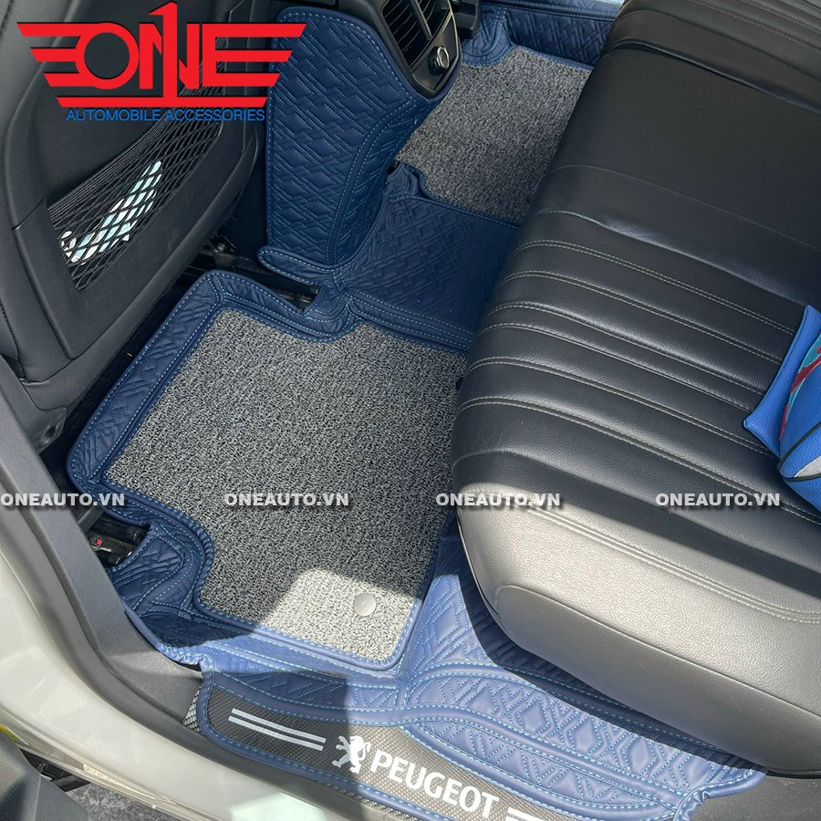 Thảm lót sàn ô tô 8D Peugeot 3008 Full viền cửa