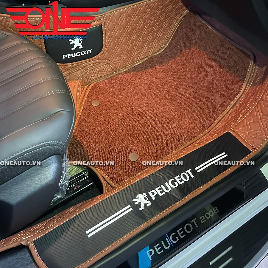Thảm lót sàn ô tô 8D tràn viền Peugeot 2008