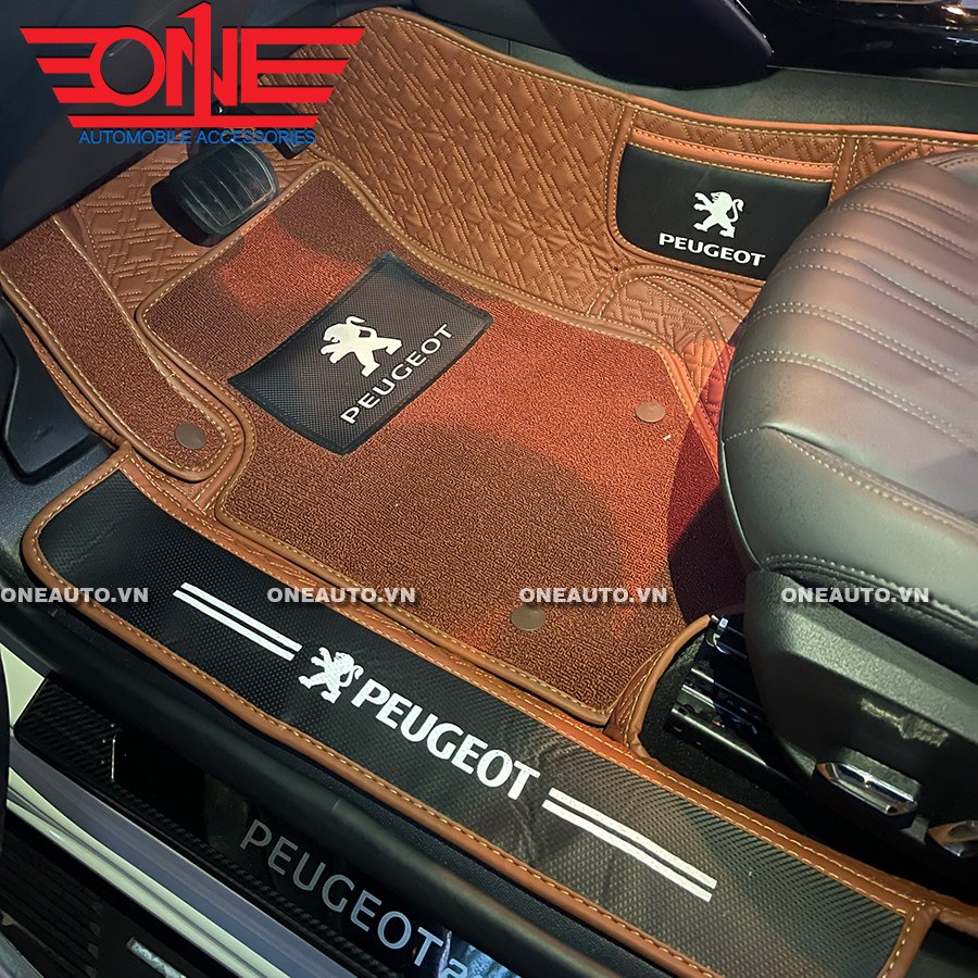 Thảm lót sàn ô tô 8D tràn viền Peugeot 2008