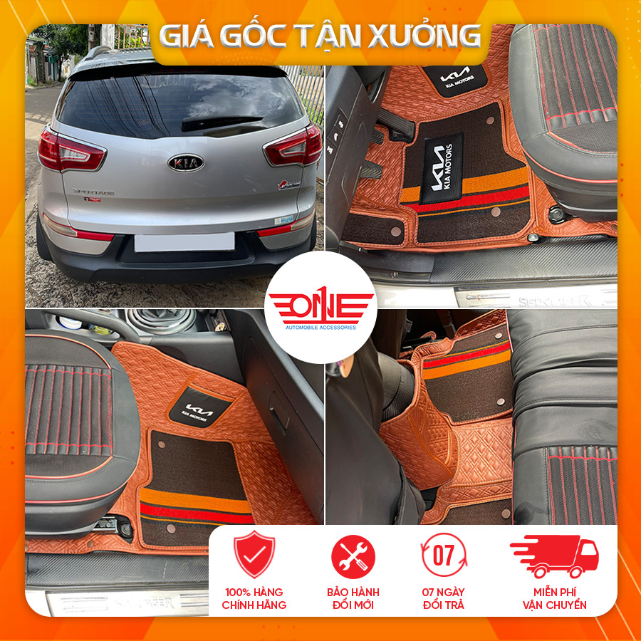 Thảm lót sàn ô tô 6D Kia Sportage 2010