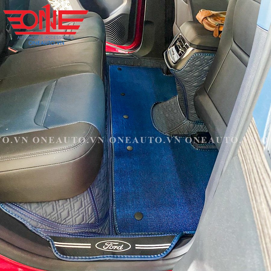 Thảm lót sàn ô tô 8D xe Ford Territory 2022 Full viền cửa